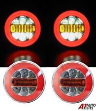 2X 12V Neon LED Hamburger Rear