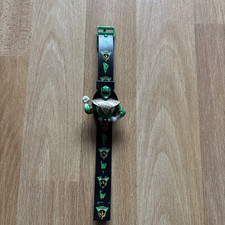 Tommy Green Power Ranger 8" Flip Top Digital Watch 1993 Saban Gordy Time USED