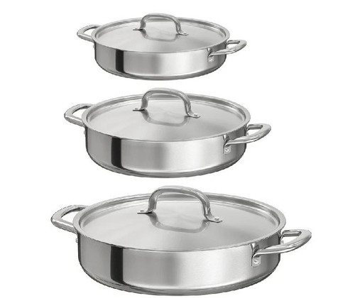 Triply stainless steel shallow - triply,
