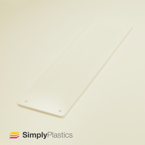 Acrylic finger door push - door,