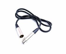 XLR CABLE MIC CABLE LEAD CORD FOR SENNHEISER MD421 II MICROPHONE