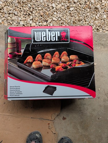 Weber deluxe cast iron plancha - deluxe,