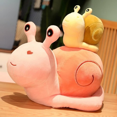 Cute pink snail - cute, 20cm