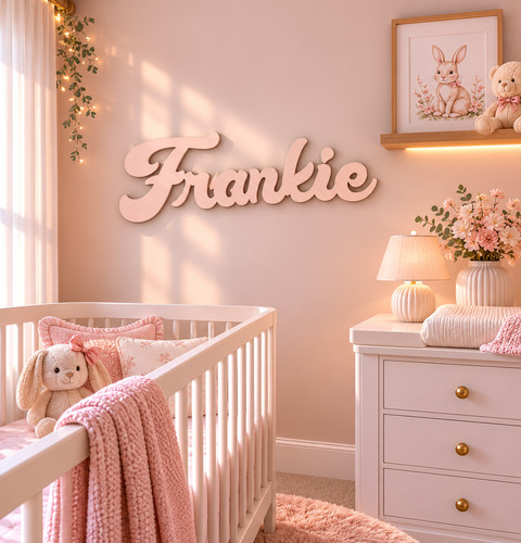 Personalised wooden name - wooden,