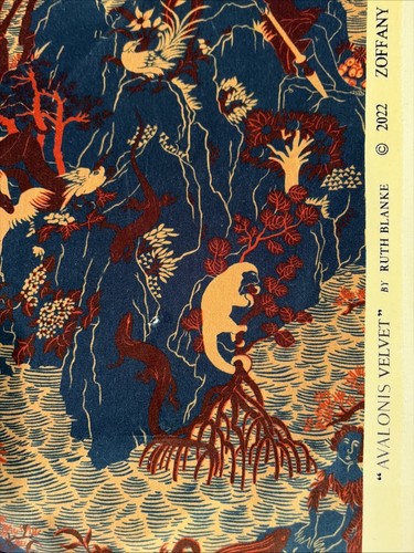 Zoffany cotton velvet avalonis - zoffany,
