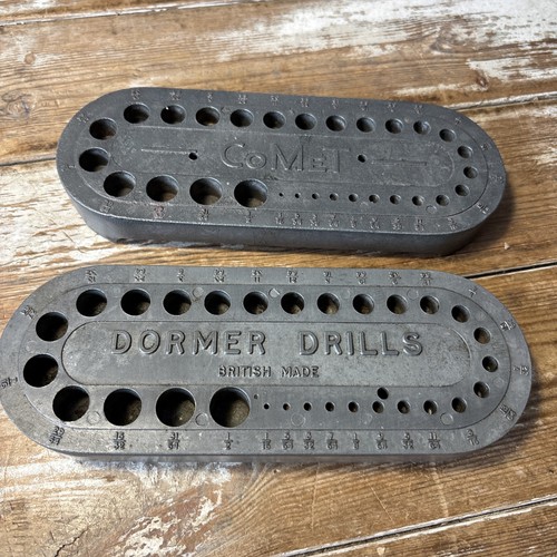 Vintage drill bit stands - 2,