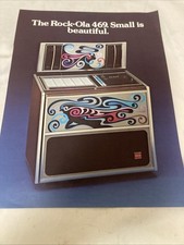 Rock- Ola 469 Juke Box Advert