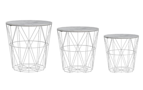 Retro metal wire coffee - metal, table
