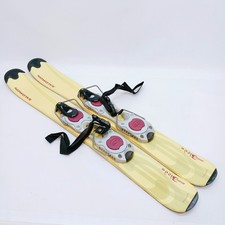 Salomon Fun Short Skis 80cm Skiboards with Bindings Freestyle Snowblades Used JP