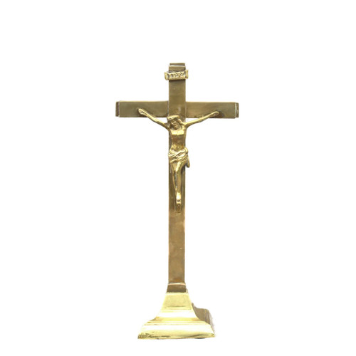 Antique brass standing - brass,
