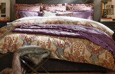 Pottery Barn ANGELINA IKAT Reversible FULL QUEEN Duvet Cover