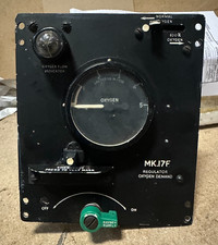 Vintage Aircraft Aircrew Oxygen Regulator. MK 17F. P/N: 0P6450. Ex MOD