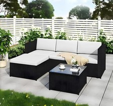 Rattan Garden Furniture Corner