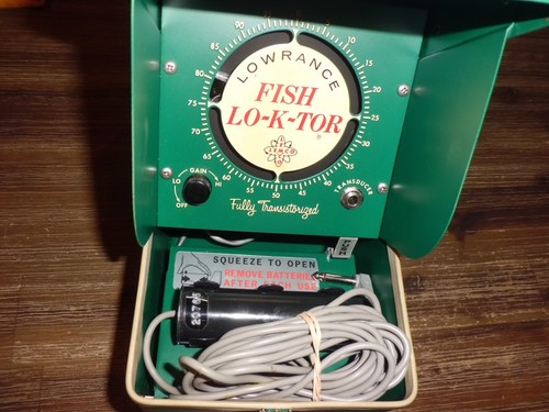 Vintage lowrance fish - fish, lo-k-tor