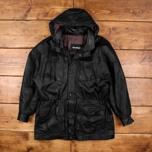 Stratojac leather jacket - leather, l