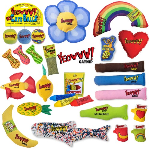 Catnip cat toy yeowww kitten - catnip,