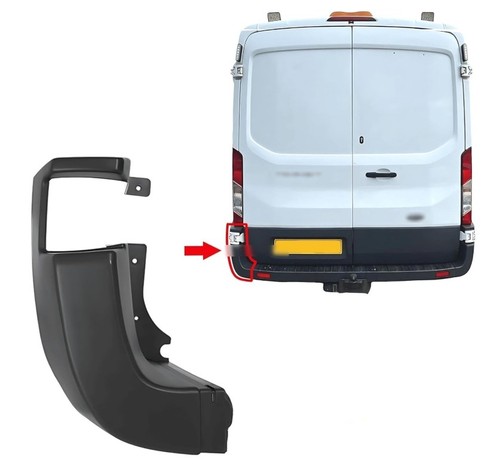 Rear corner bumper end - corner,