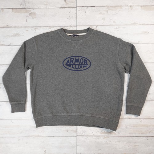 Armor lux sweatshirt grey - lux,
