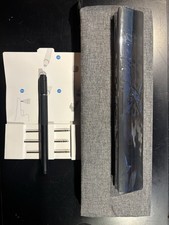 Wacom Finetip Pen With Tablet paper clip, Case & 3 Extra Nibs. Used Once, Intuos
