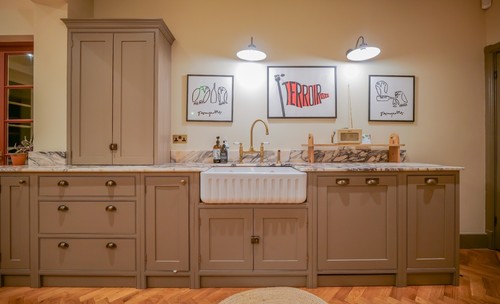 Hand made painted kitchens - hand,