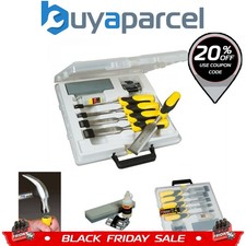 Stanley Dynagrip Strike Cap Chisel Set with Honing Guide 5-16-421 STA516421