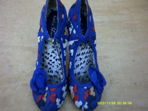 Ruby shoo blue and coloublock - shoo,