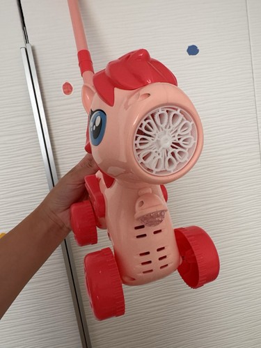Bubble machine lawn mower - bubble,