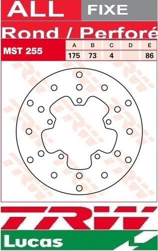 Trw lucas mst256 sinnis - lucas,