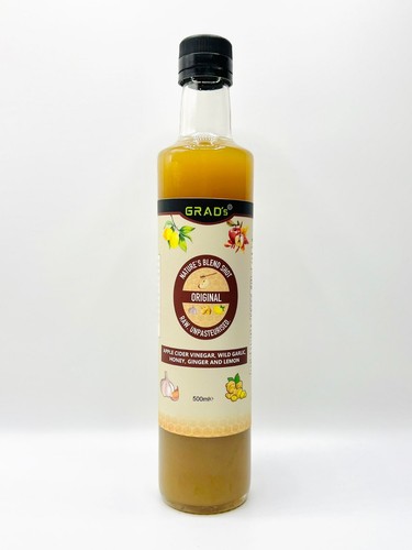 Natural acv shots with honey - acv,
