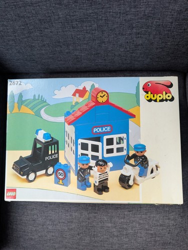 Vintage lego duplo 2672 - duplo, police