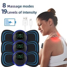 TENS Machine for Pain Relief,Machine with 8 Modes 19 Intensities,UK