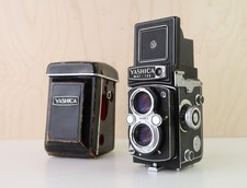 Yashica Mat 124 6x6 TLR 120mm Film Camera & Yashinon 80mm F3.5 - See description