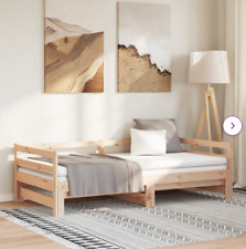 Solid Wood Daybed with Trundle