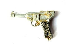 Vintage Action Man German Luger pistol, gun