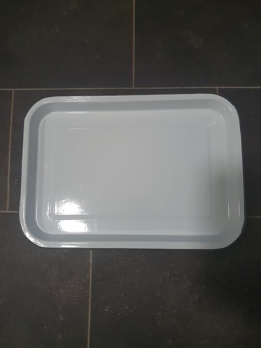 Enamel serving tray - tray, with