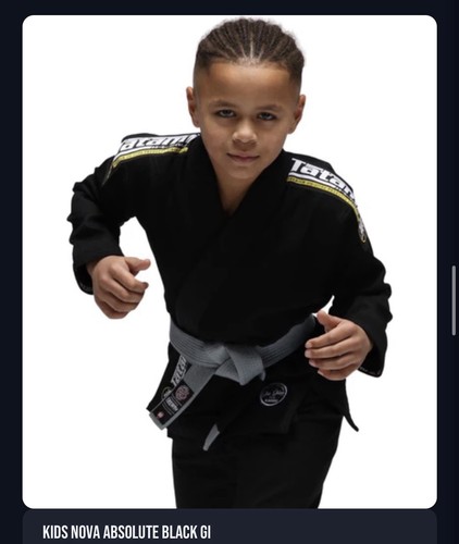 Kids tatami bjj black - kids, gi.