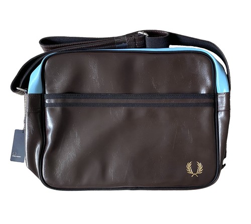 Fred perry leather messenger - leather,