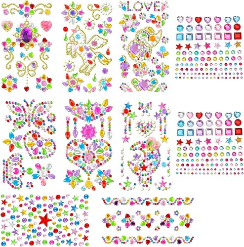 Pcs face gems for - 10,