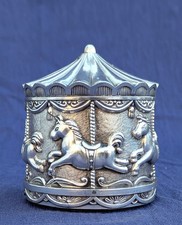 Vintage White Metal Fairground