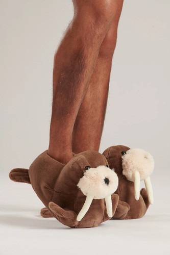 Loungeable walrus brown fleece - loungeable,