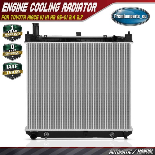 Engine coolant radiator for - engine,