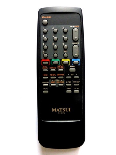 Matsui remote control for - remote,