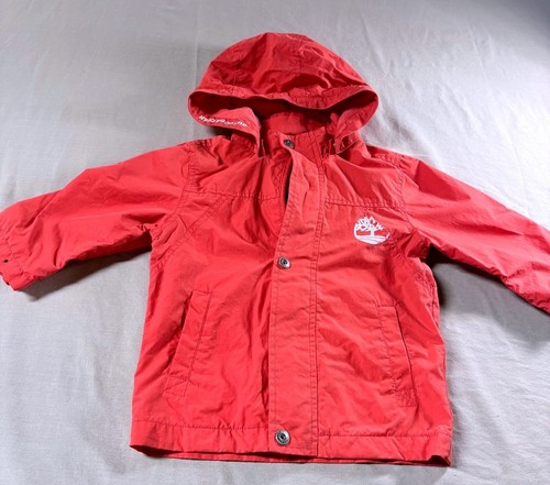 Timberland kids red hooded - timberland,