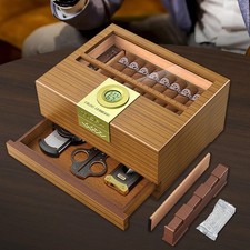 Cedar Cigar Humidor Box –