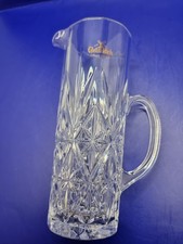 Glenfiddich Scotch Whisky Branded Cut Glass Water Carafe Jug Beautiful