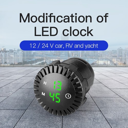 12v car clock 24v dashboard - car,