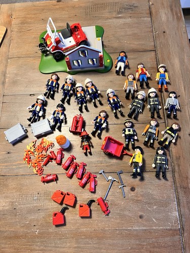 Huge playmobil fire engine - huge,