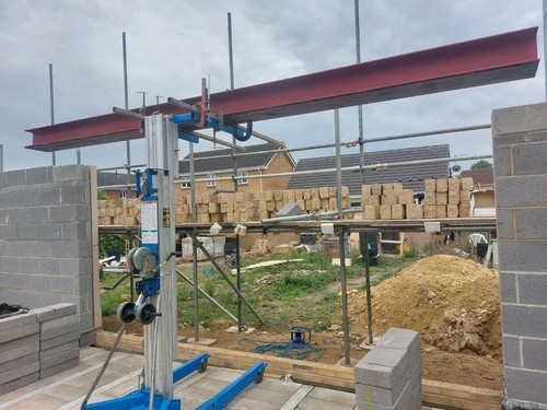 Steel lintel 234 x - 234, 6