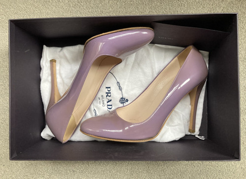 Women prada heels - prada, lilac