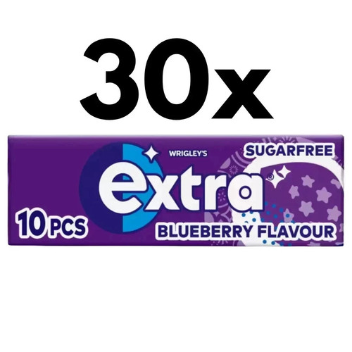 Wrigleys extra blueberry - wrigleys,